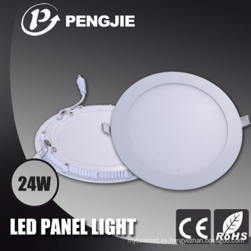 Piezas de iluminación del panel redondo de la PC LED con 3 años de garantía